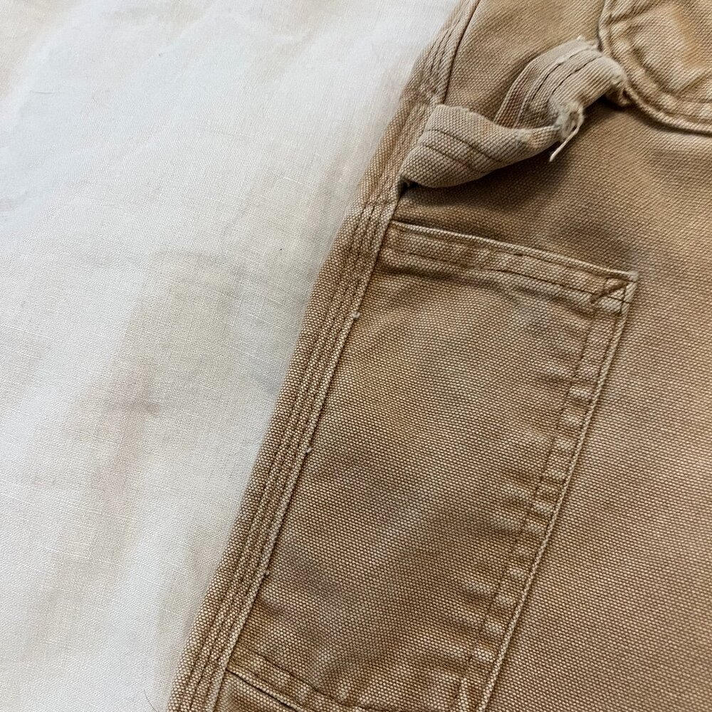 Carhartt Canvas Work Pants – Relaxed Straight Leg | Earth Brown, W38 L30